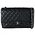 Chanel Matelassé 30 Schultertasche Schwarz