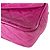 Borsa a tracolla Chanel in pelle d'agnello Magenta - vista 8