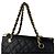 Borsa Chanel in pelle di vitello martellata nera Nero - vista 10