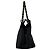 Borsa Chanel in pelle di vitello martellata nera Nero - vista 2