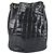 Céline Bolso de hombro de piel grabada Celine Negro - vista 3