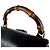Gucci Bamboo Leder-Rucksack Schwarz - Ansicht 11