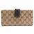 Gucci Bi-fold Long Wallet Brown - view 3