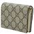 Cartera bi-fold Gucci GG Supreme Blanco Beige - vista 2