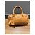 Prada Bolso Satchel Vitello Daino Castaño - vista 11