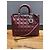 Borsa Christian Dior Lady Dior Borgogna Bordò - vista 11