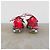 Simone Rocha Mad Flower Satin Brogues Pink Rot Grün - Ansicht 10