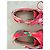 Simone Rocha Mad Flower Satin Brogues Pink Rot Grün - Ansicht 3