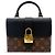 Louis Vuitton Locky Monogram Canvas with Leather BB Preto