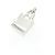 Autre Marque Collana con pendente Tiffany in argento 925