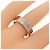 Anello Cartier Love in oro bianco D'oro - vista 4