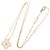 Collana Van Cleef & Arpels Vintage Alhambra Diamanti D'oro - vista 2
