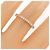 Anello Cartier Etincelle in oro rosa 18K - vista 3