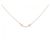Autre Marque Collar Tiffany T Smile Mini Dorado