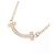Autre Marque Collar Tiffany T Smile Mini Dorado - vista 3