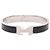 Hermès Brazalete Hermes Clic Clac PM Negro Plata