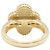 Van Cleef & Arpels Vintage Alhambra Ring aus Karneol Rot Golden - Ansicht 3