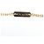 Van Cleef & Arpels Vintage Alhambra Onyx Halskette Schwarz Golden - Ansicht 3