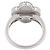 Van Cleef & Arpels Vintage Alhambra Ring aus Perlmutt Silber Weiß - Ansicht 3