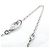 Van Cleef & Arpels Vintage Alhambra Halskette Silber Weiß - Ansicht 4