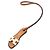 Hermès Hermes Oran Nano Natural Sable Nata Charm Accessoire Braun Schwarz Roh