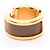 Ring Hermès Anello per foulard Hermes Olympe PM Marrone D'oro - vista 2