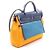 Hermès Hermes Herbag Zip PM Bolso de mano 2-Way Amarillo Azul marino - vista 2