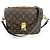 Borsa a tracolla Louis Vuitton Pochette Metis MM Marrone