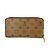 Portafoglio Long Zippy Monogram Reverse Louis Vuitton Cammello - vista 2