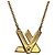 Collar Louis Vuitton LV Twist Chain Dorado - vista 2