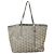 Jimmy Choo Sasha M Star Studded Leder Tote Bag Silber
