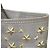 Jimmy Choo Sasha M Star Studded Leder Tote Bag Silber - Ansicht 14