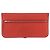 Hermès Portafoglio HERMES Dogon in pelle Taurillon Clemence Orange Silver Auth 204105 Argento Arancione - vista 2