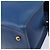 Autre Marque SAINT LAURENT Borsa a mano Cavas Chic in pelle 2way Blu Oro 279079 Auth 204300A D'oro - vista 18