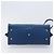 Autre Marque SAINT LAURENT Borsa a mano Cavas Chic in pelle 2way Blu Oro 279079 Auth 204300A D'oro - vista 5