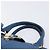Autre Marque SAINT LAURENT Borsa a mano Cavas Chic in pelle 2way Blu Oro 279079 Auth 204300A D'oro - vista 8