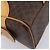 Céline CELINE Macadam Canvas Tote Bag PVC Leder Braun Gold Auth 204407A Golden - Ansicht 14