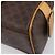 Céline CELINE Macadam Canvas Tote Bag PVC Leder Braun Gold Auth 204407A Golden - Ansicht 15