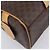 Céline CELINE Macadam Canvas Tote Bag PVC Leder Braun Gold Auth 204407A Golden - Ansicht 16