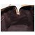 Céline CELINE Macadam Canvas Tote Bag PVC Leder Braun Gold Auth 204407A Golden - Ansicht 22