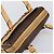 Céline CELINE Macadam Canvas Tote Bag PVC Leder Braun Gold Auth 204407A Golden - Ansicht 6