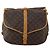 Borsa a tracolla LOUIS VUITTON Monogram Saumur 35 M42254 LV Auth hk4132 Monogramma - vista 13