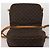 Borsa a tracolla LOUIS VUITTON Monogram Saumur 35 M42254 LV Auth hk4132 Monogramma - vista 20
