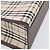 BURBERRY Nova Check Handtasche Canvas Beige Silver Auth 200714V Silber - Ansicht 17
