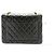 CHANEL Classic Double Flap Square Chain Schultertasche Schwarz - Ansicht 3