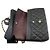 Borsa a tracolla con catena CHANEL 11" Double Flap in vitello granulato nero - vista 11