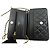 Borsa a tracolla CHANEL Black Classic Wallet On Chain WOC Clutch Oro Nero - vista 11