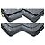 Borsa a tracolla CHANEL Black Classic Wallet On Chain WOC Clutch Oro Nero - vista 6