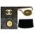 Borsa a tracolla CHANEL Black Classic Wallet On Chain WOC Clutch Oro Nero - vista 7