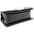 Borsa a tracolla CHANEL Boy Chain Nera Matelassé Patta in Pelle d'Agnello Oro Nero - vista 4